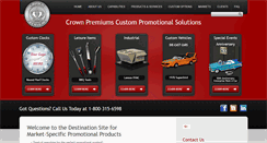 Desktop Screenshot of crownpremiums.com